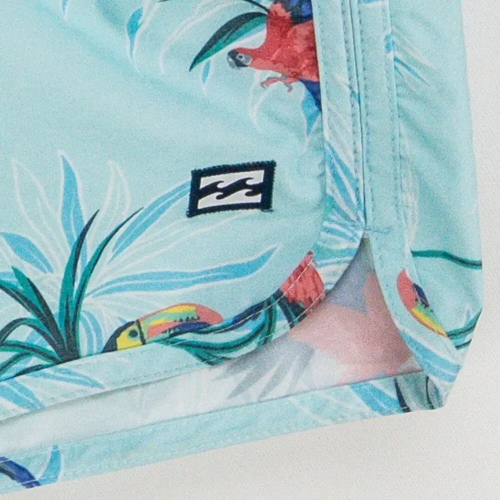 Billabong Board Shorts Men’s 32 Blue Toucan Print Surf Swim Trunks 73 Pro